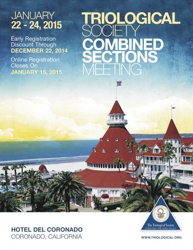Triological Society Combined Sections Meeting ENTtoday