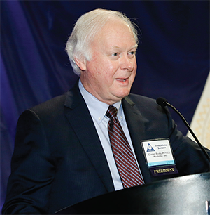 Charles Beatty, MD, president of the Triological Society