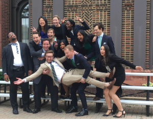 Happy residents in the Cleveland Clinic otolaryngology program.