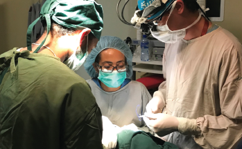 Dr. Wiedermann and his team perform surgery at Ayder Comprehensive Referral Hospital in Mekelle, Ethiopia. 